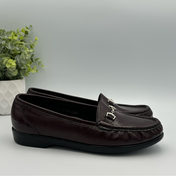 SAS Shoes - SAS Women’s Metro Horsebit Dark Brown Patent Leather Loafers Shoes Size 7.5